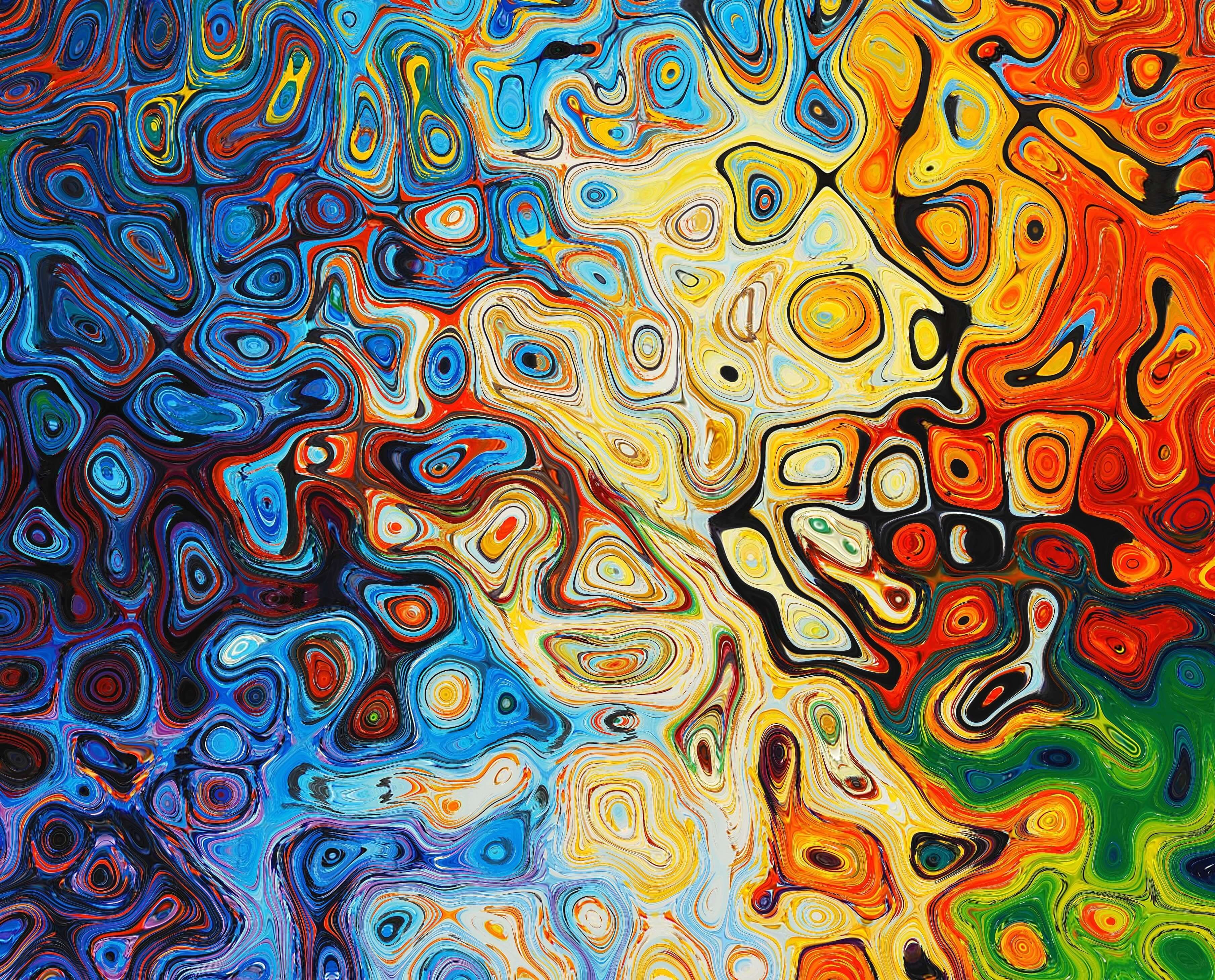 Abstract coloured background image